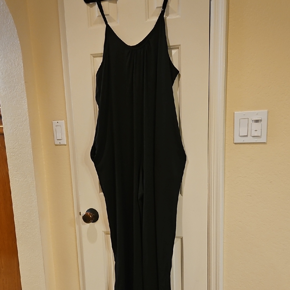 Source Unknown Elegant Black Romper